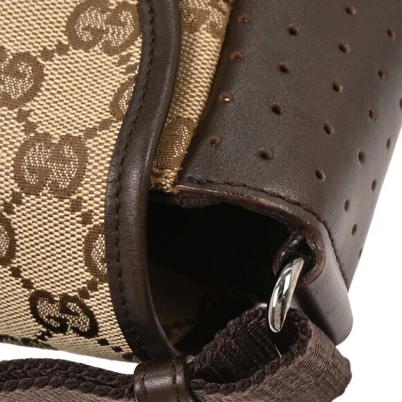 Gucci Beige Canvas GG Shoulder Bag 145859 - Picture 4 of 10